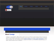 Tablet Screenshot of consignllc.com